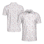 Patriotic 4th Of July Golf Polo Shirts For Men, 4th Of July Golf Shirts GE0104