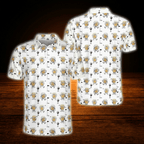 Funny Beer Men's Polo Golf Shirt, Beer Golf Shirt