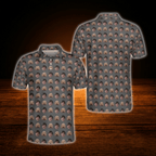 Custom Face Men's Polo Golf Shirt, Custom Photo Golf Shirt