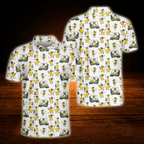Funny Duck Golf Polo Shirt For Men, Duck Golf Shirts