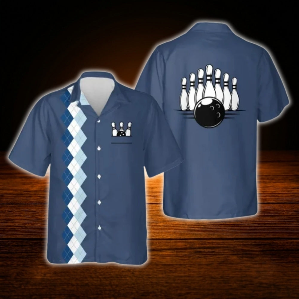 Custom Maroon Vintage Bowling Hawaiian Shirt, Custom Team Bowling Shirt Vintage