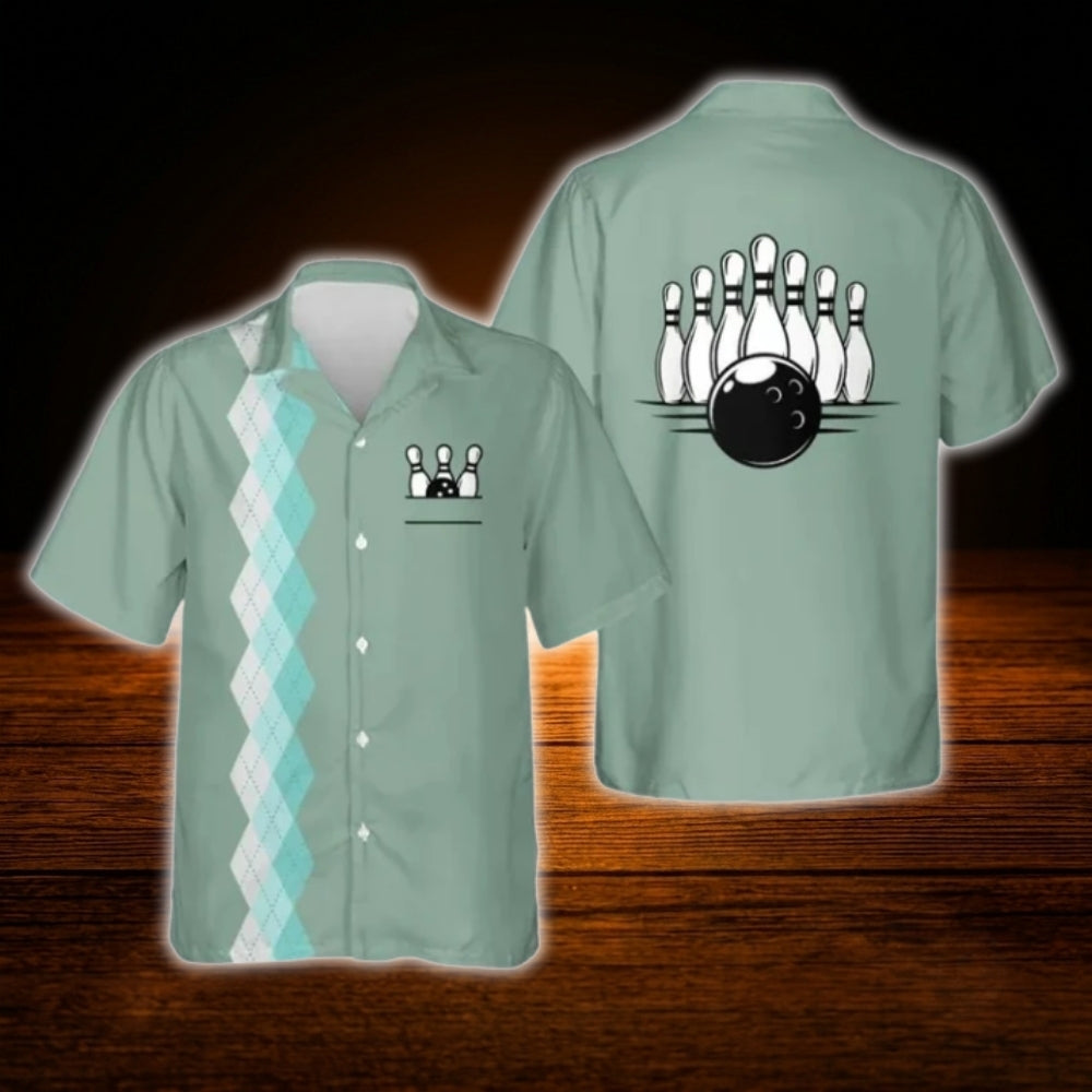 Custom Maroon Vintage Bowling Hawaiian Shirt, Custom Team Bowling Shirt Vintage