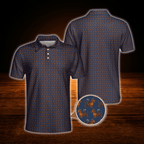 Dachshund Golf Polo Shirts For Men, Dog Golf Shirts