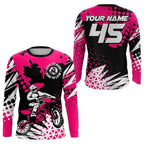Custom Live To Ride MX Jersey For Men, Custom Motocross Shirts MZ0009