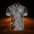Custom Grey Bowling Team Jersey For Men, Custom Bowling Team Shirt