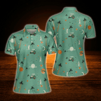 Astronaut Golf Polo Shirt For Women, Space Ladies Golf Shirt