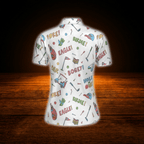 Hole In One Golf Polo Shirts For Women, Funny Womens Golf Shirts
