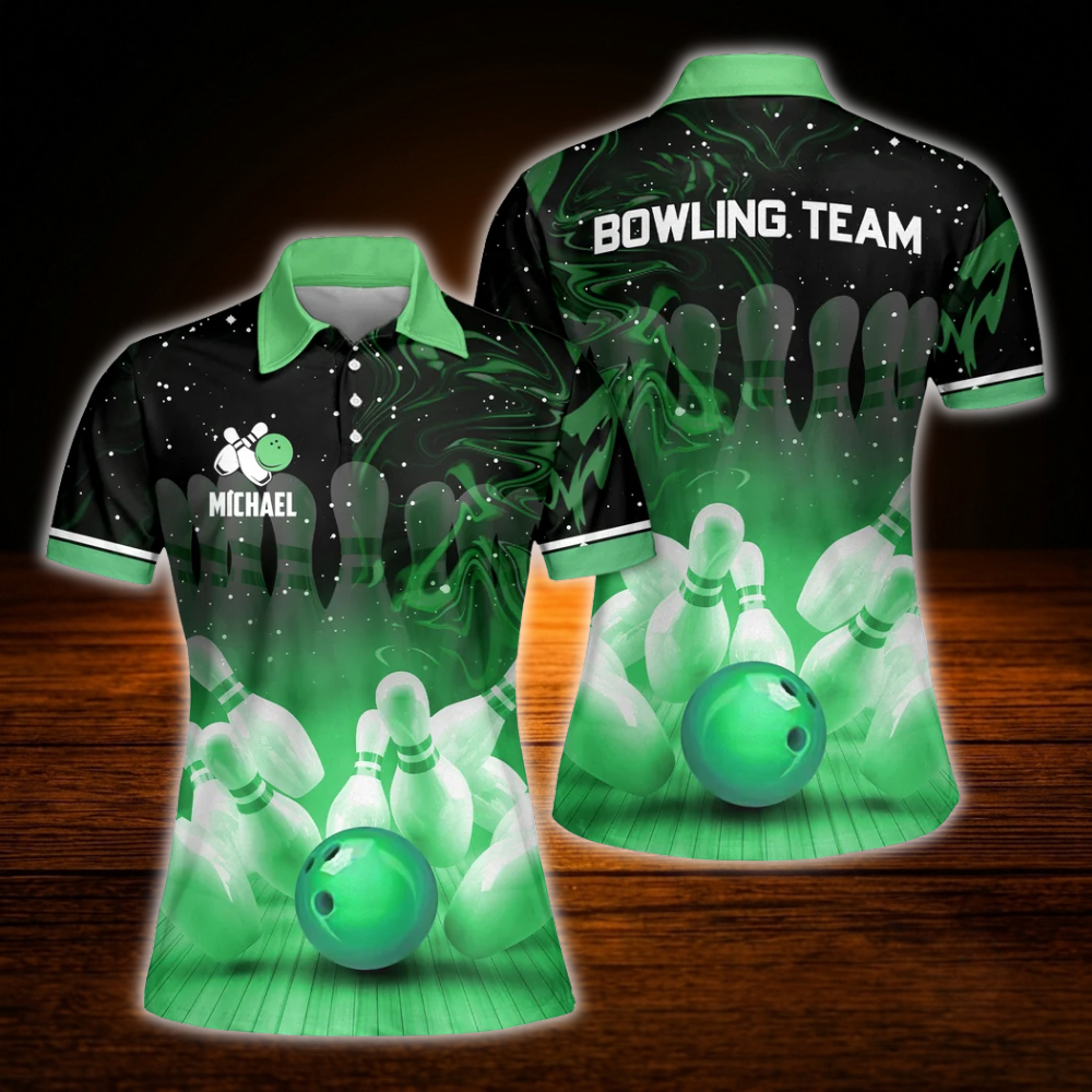 Custom Pink Team Bowling Polo Shirts For Women, Custom Team Women Bowling Shirts