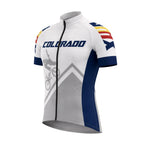 Custom Number Colorado Cycling Short Sleeve Jersey For Mens, Custom Colorado Cycling Jerseys CZ0116