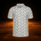 Cactus Taco Golf Polo Shirt For Men, Taco Golf Shirt