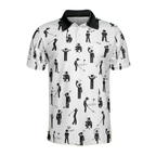 Custom Stickfigures Golf Polo Shirts Mens, Custom Funny Stickfigures Golf Shirts GE0067