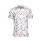 Patriotic 4th Of July Golf Polo Shirts For Men, 4th Of July Golf Shirts GE0104