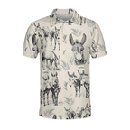 Men's Donkey Golf Polo Shirt, Donkey Golf Shirt GZ0110