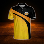 Life Is Better With A Beer And A Pool Cue Custom Mens Billiard Polo Shirt, Custom Beer Lover Billiard Shirt BI0021
