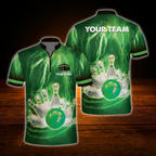 Custom Blue Thunder Lightning Bowling Mens Jersey, Custom Team Bowling Shirt