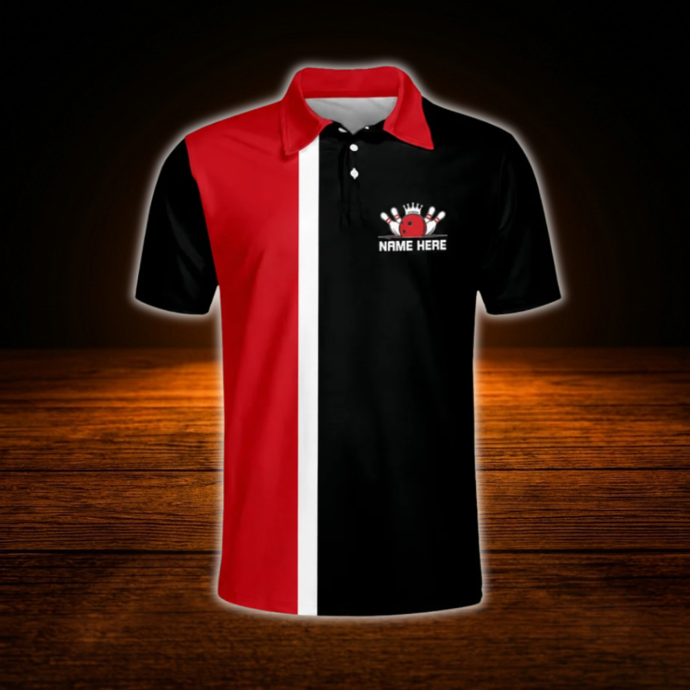 Custom My Drinking Team Has A Bowling Problem Bowling Shirts For Men, Custom Funny Bowling Shirts