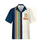Custom Retro Bowling Hawaiian Shirt Mens, Custom Retro Bowling Shirts For Team BZ0377