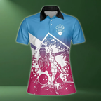 Custom Yes I Do Bowl Like A Girl Bowling Polo Shirts For Women, Custom Funny Women Bowling Shirts