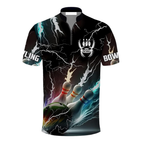Custom Thunder Bowling Jerseys Shirt Mens, Custom Thunder Bowling Team Shirt BZ0298