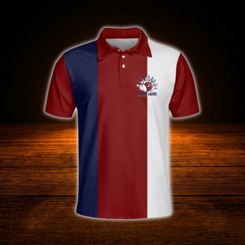 Custom That's Some BowlShit Bowling Polo Shirts For Men, Custom Funny Bowling Shirts