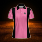 My Bowling Technique Is Top Secret Custom Womens Bowling Polo Shirts, Custom Funny Bowling Shirts For Ladies