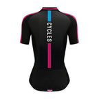 Powered Girls Cycling Short Sleeve Jersey For Womens, Women's Cycling Jersey CZ0060