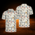 Cactus Men's Golf Polo Shirt, Cactus Golf Shirt