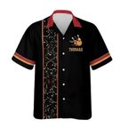 Custom Retro Bowling Hawaiian Shirt For Men, Custom Retro Bowling Team Shirts BE0078